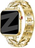 Bandz Diamond 'Chain' stalen bandje Goud
