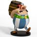 Figurine de collection en résine Asterix & Obelix avec tonneau, 19 cm