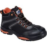 Portwest FC60 Compositelite Operis Laars Antislip Lichtgewicht Duurzaam | Zwart, 38, S3S EN ISO 20345, Unisex, Dubbele Dichtheid, Composiet Neus, Waterafstotend, Slipvast, PU Zool, Waterbestendig