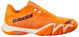 Babolat Jet Viva Padel Schoenen Dames Oranje/Crème Synthetisch Rubber
