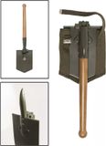 Mil-Tec German Folding Opvouwbare Schop met Etui