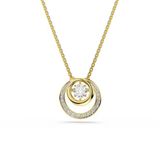 Swarovski Hyperbola Ketting Goudkleur Kristal Transparant