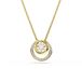 Swarovski Hyperbola Ketting Goudkleur Kristal Transparant