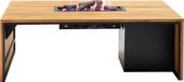 Cosi Fires Cosibridge 140 vuurtafel - teak