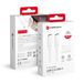 FORCELL Type C naar Type C, QC4.0, 5A/20V, PD 100W, kabel C339, 3 meter, wit