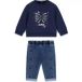 Guess Ensemble haut + veste en tricot bébé fille