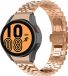 Strap-it Bracelet de montre intelligente en acier - Convient pour Samsung Galaxy Watch 4 - Bracelet Jubilee en acier 40mm - or rose