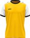 Jako Dynamic Shirt Korte Mouw Heren - Geel / Wit / Zwart | Maat: 3XL