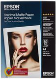 Epson C13S041342 Archiefpapier - A4 / 192g/m / Mat / 50 vellen