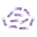cyclingcolors 10 x vervangende ritssluiting-reparatieset voor ritssluiting, hoofd nr. 5, schuivers voor kleding, tassen, jassen, tassen, koffer, jeans, lavendelpaars