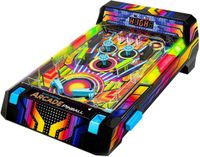Arcade #Winning Arcade Deluxe Neon Flipperkast - Mini Flipperkast - Pinball Machine - Elektrische Scoreteller - Inclusief LED en Arcade Geluiden - 80328