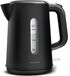 Klarstein Velaire bouilloire 1,7 L - Bouilloire électrique moderne 2200 W, design minimaliste, filtre anticalcaire ; base 360°, arrêt automatique