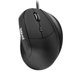 iggual IGG318386 muis Kantoor Rechtshandig USB Type-A Optisch 2400 DPI Zwart
