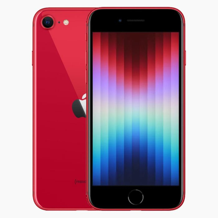 Forza Refurbished  Apple iPhone SE 2022 64GB Red - Licht gebruikt / 64 GB / 