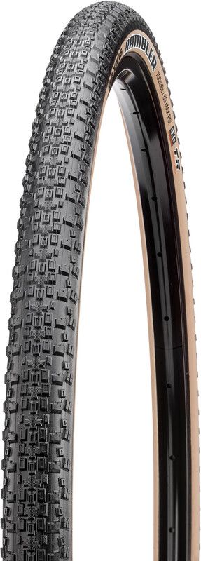 Maxxis Rambler Vouwband 27.5x2.25" Dual EXO TR Tanwall - Zwart/Beige