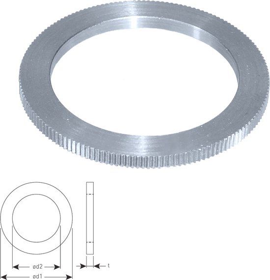 Bol Pasring Staal ø35,0 x ø30,0 x 2,8mm - 5893512