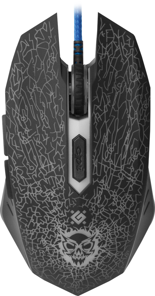 Defender GM-110L Gaming Muis - Zwart - 3200 DPI - 52110