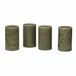 LOBERON Kaars set van 4 Braga groen
