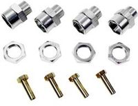 Absima Aluminium Velgmeenemer 12 mm op 17 mm + 15 mm verbreding 12 mm 6-kant Zilver 1 set(s)