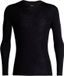 Icebreaker 175 Everyday Longsleeve Crew Top Heren zwart M 2018
