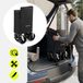 HyperMotion Bolderkar XXL 250L 100 kg - Kar de camping, Kar de plage, Chariot de transport, Kar de jardin avec freins - Noir/Argent