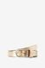 Sissy-Boy Gouden riem met goudkleurige gesp - 85 cm