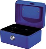 Pavo Metalen Geldkist - 150x115x80 mm - Blauw