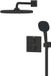 GROHE QuickFix Precision Inbouw Douchesysteem - Vierkant - Mat Zwart - Met Handdouche