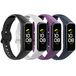 MoKo 4 Pack Straps Compatible with Samsung Galaxy Fit 2 - Black/White/Purple/Dark Blue