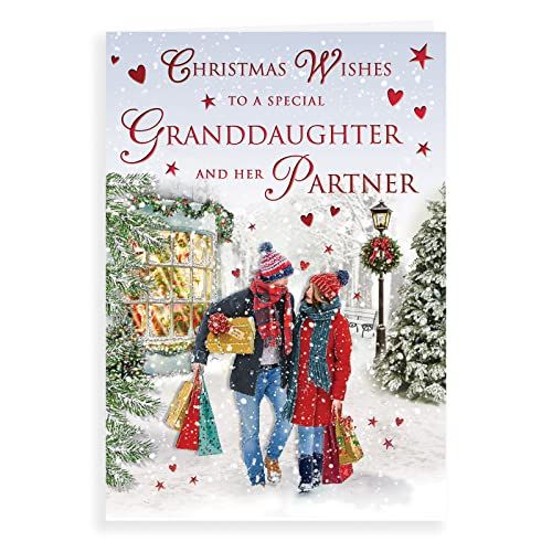 Traditionele Kerstkaart Kleindochter & Partner - 9 x 6" - Regal Publishing