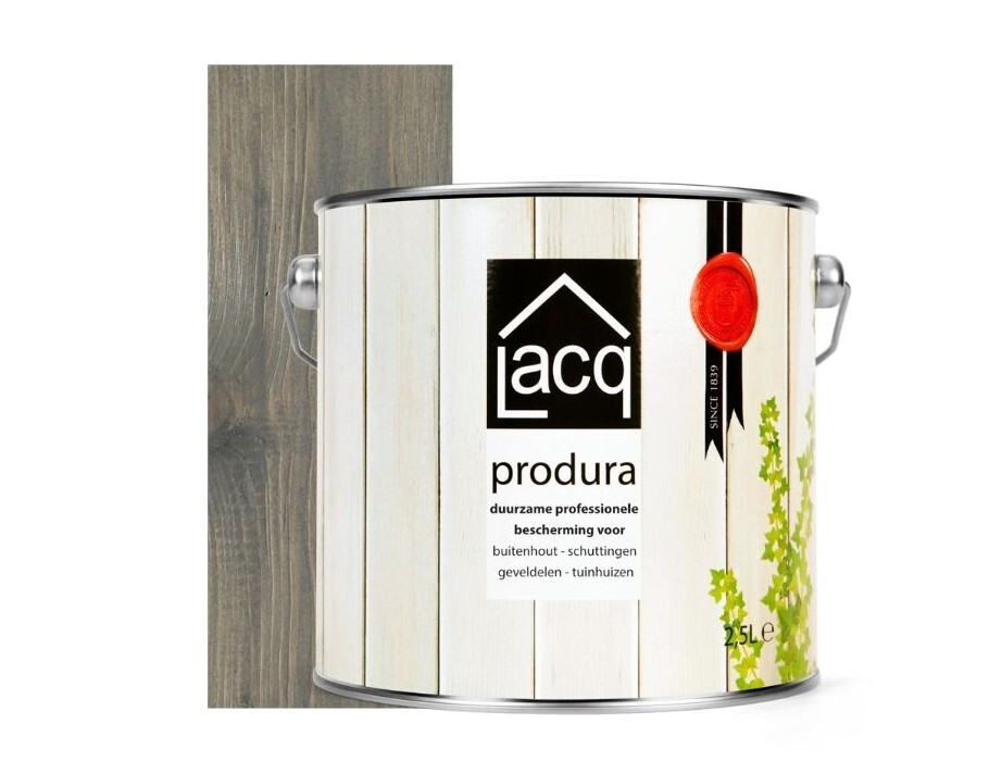 Lacq Produra Beits - Grijs 2,5 liter