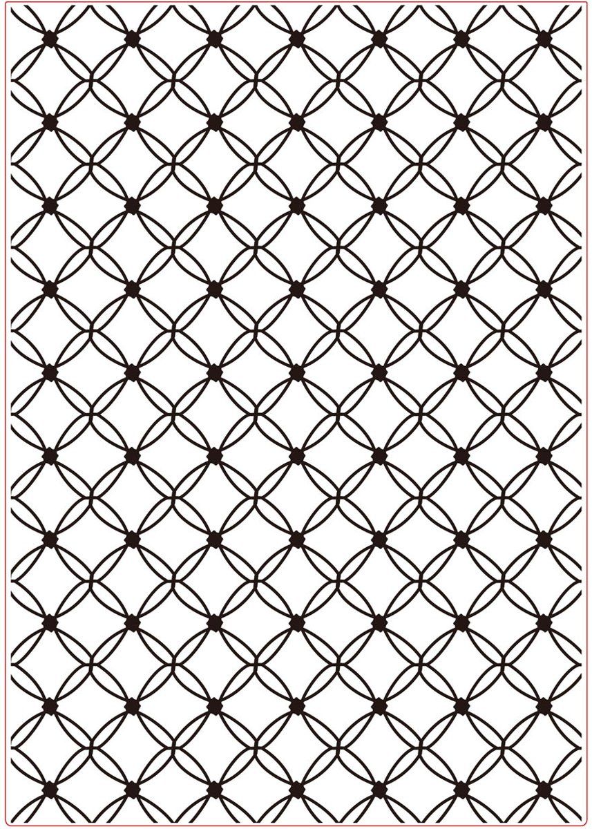 Vaessen Creative Embossing Template A4 schelp