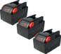 vhbw 3x batterie compatible avec Milwaukee V28 CS, V28 BS, M28 WL, HD28 VC/0, V28 HX, V28 H, HD28 SG, HD28 PD, HD28 SX outil (3000 mAh, Li-Ion, 28 V)