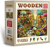 Wooden.City houten puzzel Mushroom Wonderland 1000 stukjes fantasie