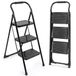 SereneLife Opvouwbare Opstapladder 3 Treden