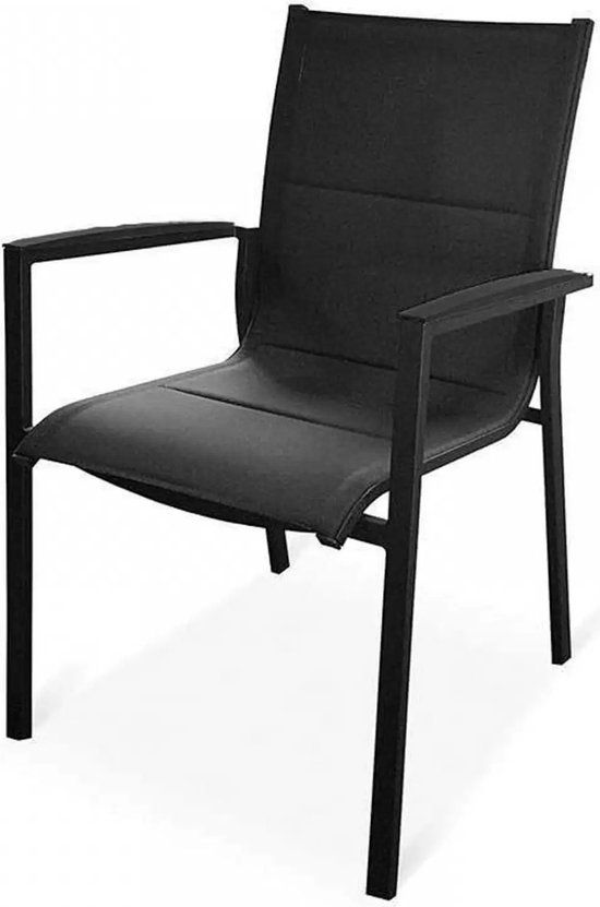 Tierra Outdoor Tuinstoel Foxx - Dining Tuinstoel - Aluminium - Antraciet