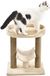 Merkloos / Sans marque Platform Cat Tree - 1 Piece 45.7 x 35.5 x 56 cm Beige