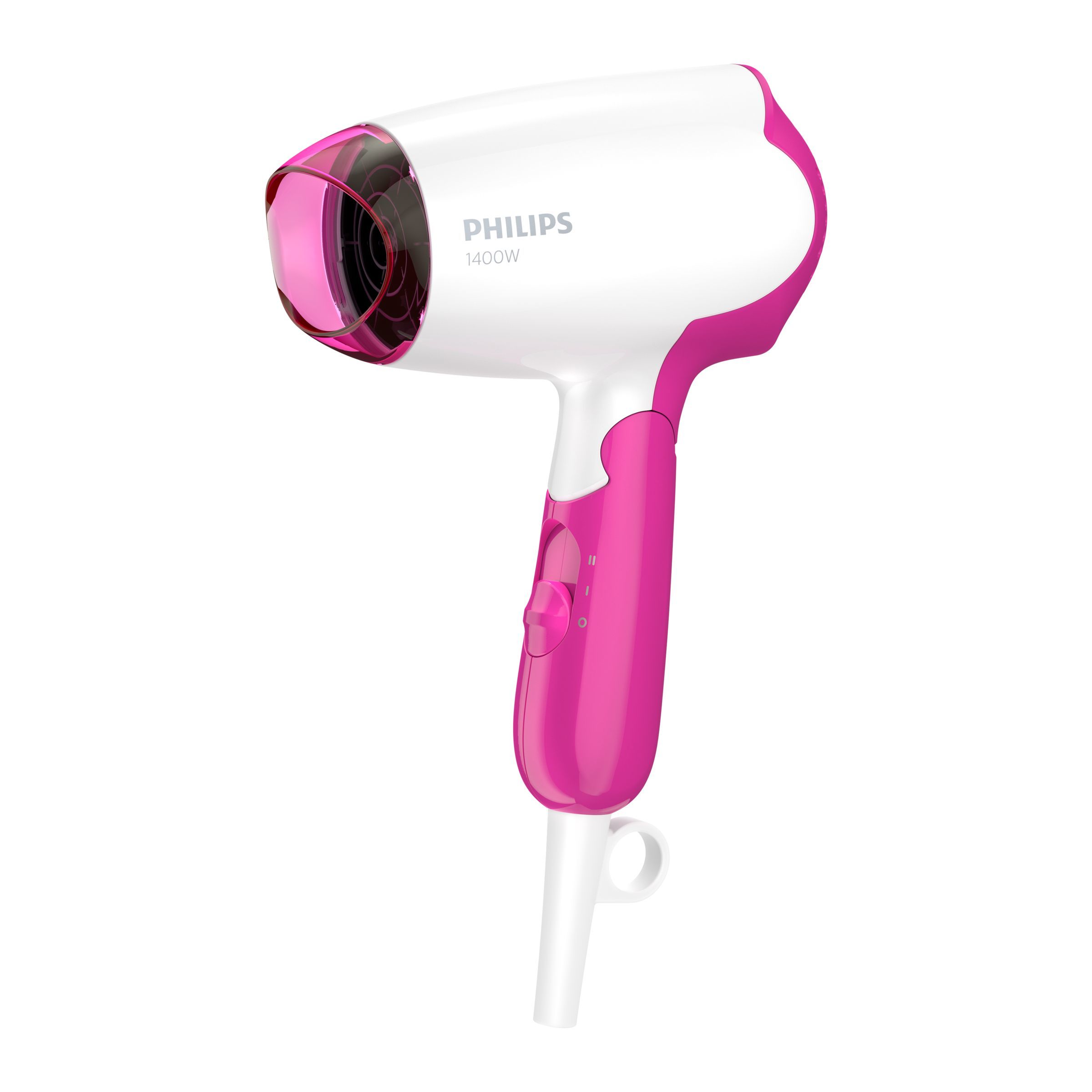 Philips DryCare BHD003/00 - Hair Dryer - 1400W - Pink/White