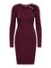 ONLY ONLY Gebreide jurk 'ONLFlou' bordeaux