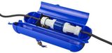 ProPlus Veiligheidsbox voor CEE stekkers - spatwaterdicht - met hangslot - IP44 - blauw