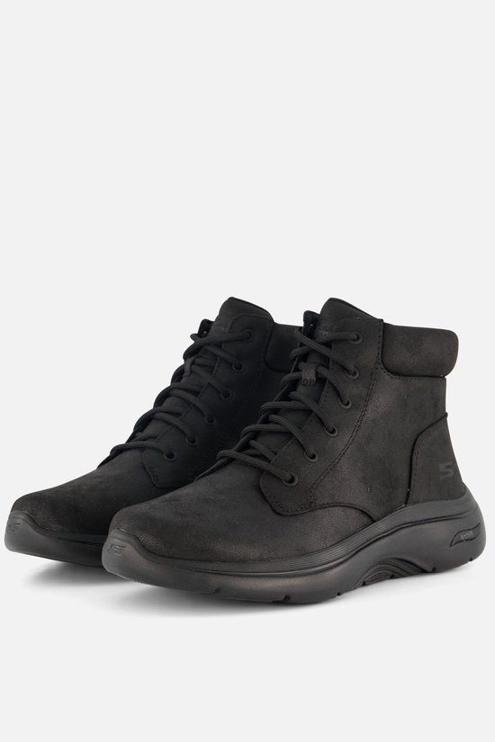 Skechers Go Walk Arch Fit 2.0 Veterboot Zwart Dames Maat 42