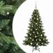 vidaXL Kunstkerstboom met kerstbal 120 cm 150 LED's Warmwit