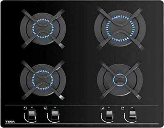 Teka GBC64000XB - Gaskookplaat - 60 cm - Zwart