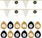 Haza - Verjaardag 16 jaar feestartikelen pakket vlaggetjes/ballonnen