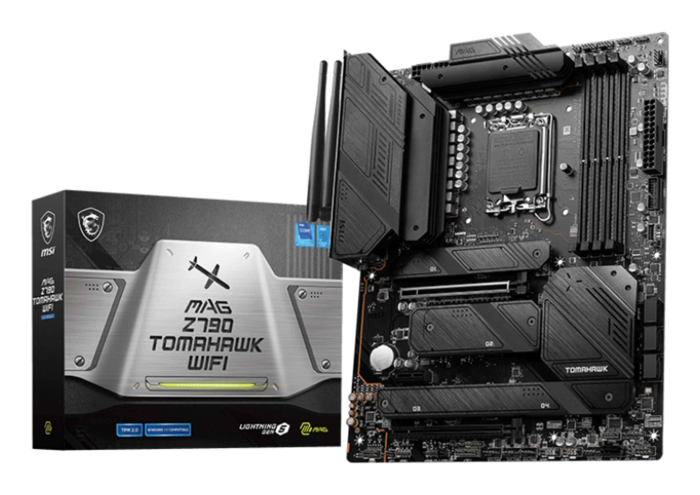 MSI MAG Z790 TOMAHAWK WIFI - Moederbord - ATX - Intel Z790 - LGA 1700 - DDR5 - Wi-Fi 6