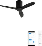 Create Stille 40W Plafondventilator Zwart ABS WIFI