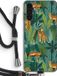Case Company® - Samsung Galaxy A04s Hoesje met Koord - Luipaard 2 - Back Cover