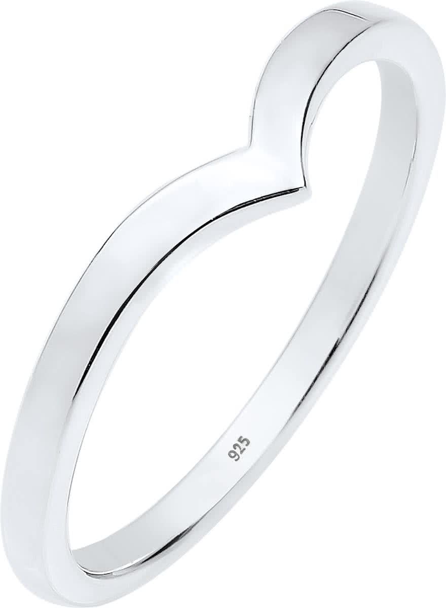 Elli Ring 925 Sterling Zilver V-vorm