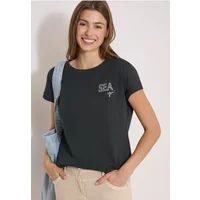 Cecil Shirt met ronde hals en borduursel
