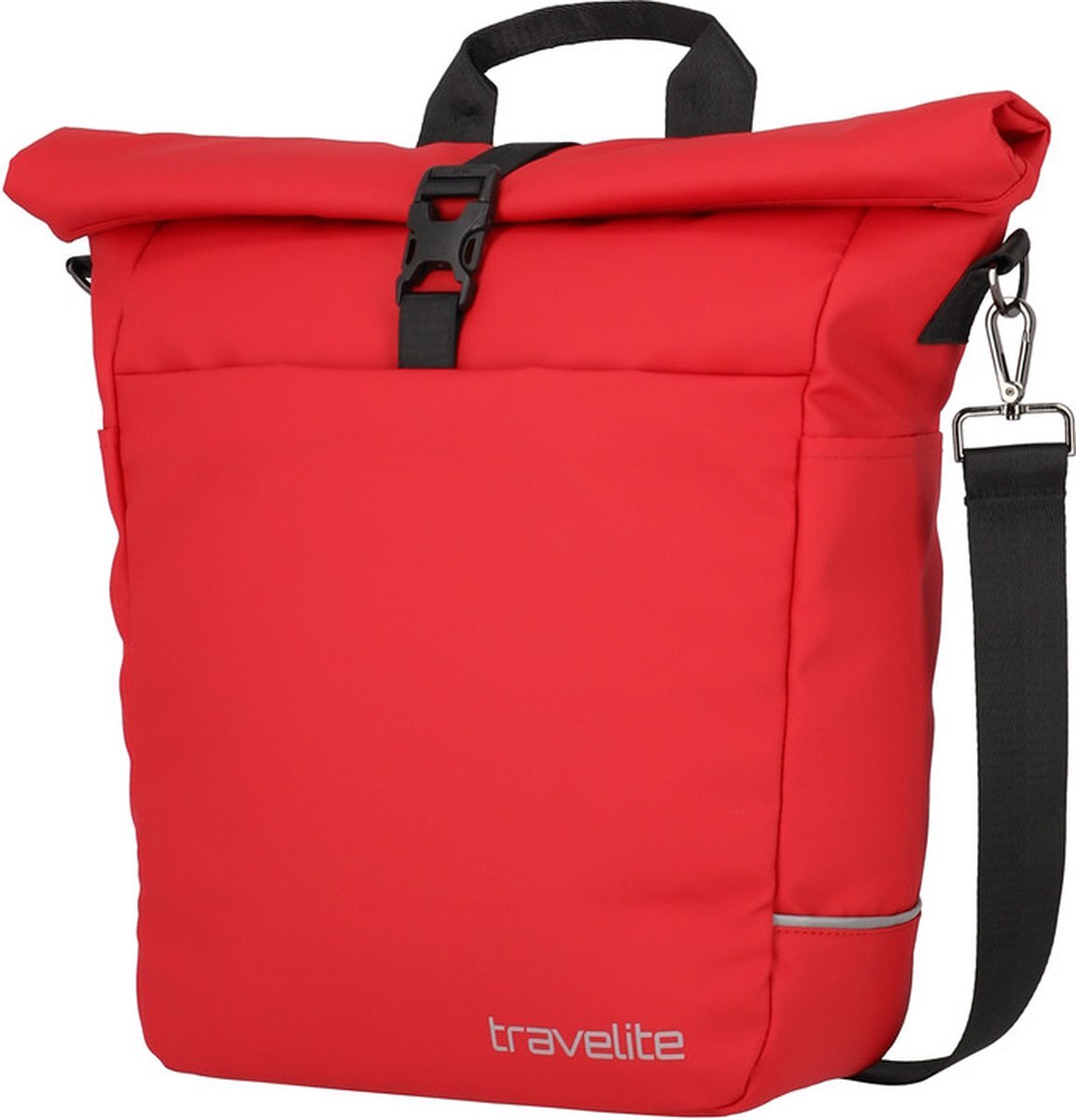 travelite Basics fietstas-schoudertas rood